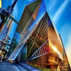 Best Inspirations : Seattle Modern Architecture Skyscrapers Wallpapers Shop - Karbonix