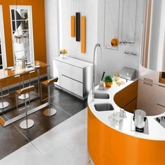 Best Inspirations : Seen From Above Orange Kitchen - Karbonix