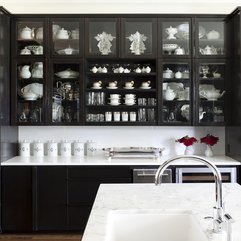 Sensational Black White Kitchen Cabinets Cozy Creative - Karbonix