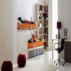 Best Inspirations : Shared Teens Room With Corner Cupboard Design By Asdara Looks Cool - Karbonix