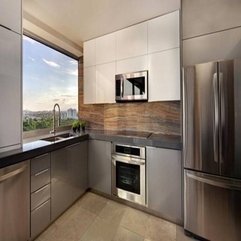 Sharp Chic Kitchen Apartment Interior Design Coosyd Interior - Karbonix