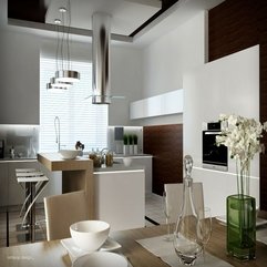 Best Inspirations : Sharp Home Modern Kitchen Interior Design Ideas Decobizz - Karbonix