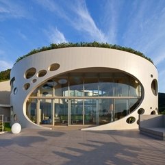 Best Inspirations : Side Of Incredible Architecture Villa Ronde Front View - Karbonix