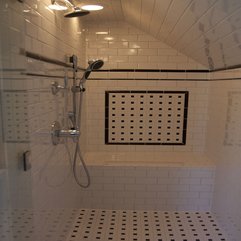 Simple Traditional Bathroom Showers In - Karbonix