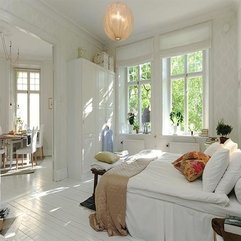 Sliding Door White Bedroom - Karbonix