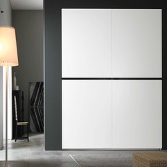 Sliding Doors White Wardrobe The Brilliant - Karbonix