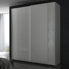 Best Inspirations : Sliding Doors White Wardrobe Wonderful Elegant - Karbonix