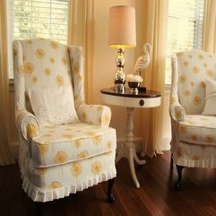 Slipcovers Floral Chair - Karbonix