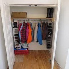 Best Inspirations : Small Closet Shelving Ideas Images - Karbonix