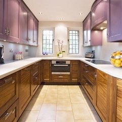 Small Kitchen Beautiful Purple - Karbonix
