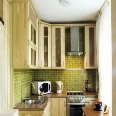 Small Kitchen Beautiful Wooden - Karbonix