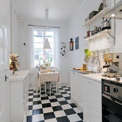 Small Kitchen Design Scandinavian Style - Karbonix