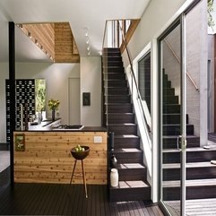Best Inspirations : Small Residence Kitchen With Wooden Style Stair View Noyack Creek - Karbonix