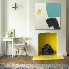 Small Spaces Colorful Fireplace Merritt Gallery Amp Renaissance - Karbonix