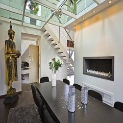 Smart Loft Apartment Dining Room Idea With Lighting GOAQzWA0 - Karbonix