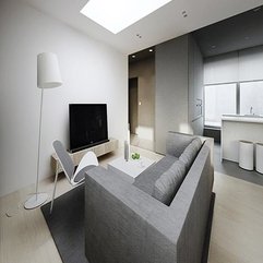 Sofa In Modern Livingroom Grey - Karbonix