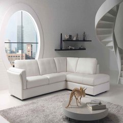 Sofa Living Room Gorgeous White - Karbonix