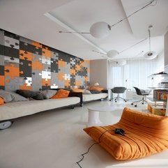 Sofa The Kids Room Orange Lounge - Karbonix