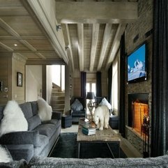 Best Inspirations : Sofa With White Furry Cushions In Front Of Wooden Table With Bear Ornament On It Grey - Karbonix