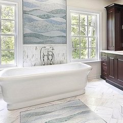 Best Inspirations : Soft Retangular White Tub In Fantastic Bathroom Design Coosyd - Karbonix