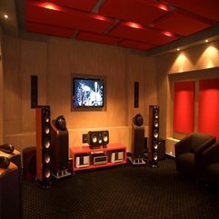 Spaces Design Idea Home Theater - Karbonix