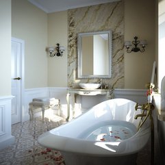 Best Inspirations : Special Arrangement For Luxurious Bathroom Designs With Classic - Karbonix