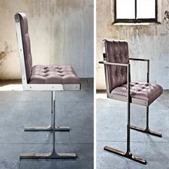Stainless Steel Frame Modern Chair - Karbonix