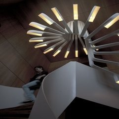 Staircase Lighting Modern Spiral - Karbonix