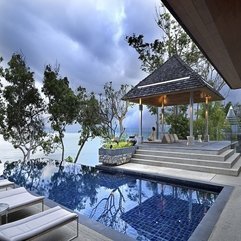 Best Inspirations : Stairs Near Infinity Pool Small Patio - Karbonix