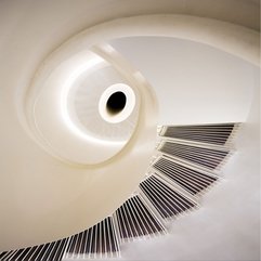 Best Inspirations : Stairs With White Rounded Lights White Curved - Karbonix