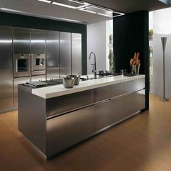 Steel Kitchen Design Contemporary Stainless - Karbonix