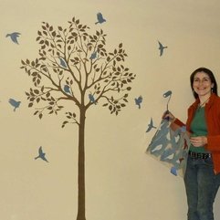 Best Inspirations : Stencils Tree Wall - Karbonix