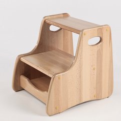 Stool Design Wood Step - Karbonix