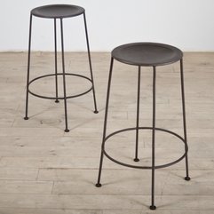 Stool Round Counter - Karbonix