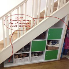 Storage Concept Design Under Stairs - Karbonix