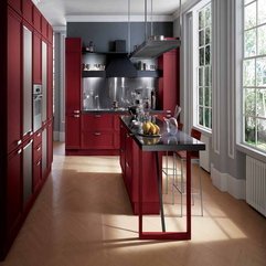 Storage With Color Red Innovative Kitchen - Karbonix