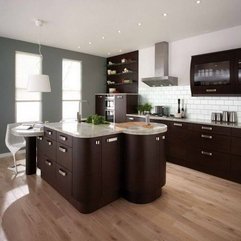 Storage With Hardwood Floors Innovative Kitchen - Karbonix