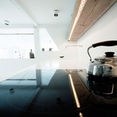 Best Inspirations : Stove With Glossy Silver Kettle On It Modern Black - Karbonix