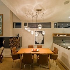 Striking Arrangement For Elegance Contemporary Dining Room Design - Karbonix