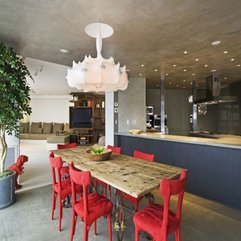 Striking New York City Apartment Kitchen Dining Room Incredible - Karbonix