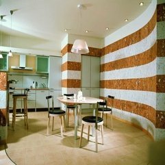 Stripes Colors Design Ideas Stylish Kitchen - Karbonix