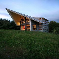 Best Inspirations : Stunning Rural House Architecture With Wooden Interior Decoration - Karbonix