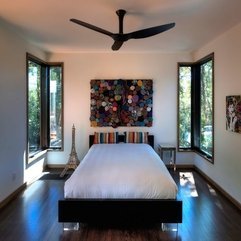 Stunning White Color Scheme Interior Bedroom Design With Creative - Karbonix