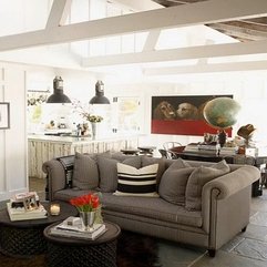 Style In Living Room California Cottage - Karbonix