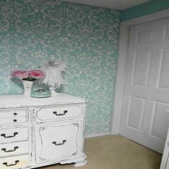 Best Inspirations : Style With Tiffany Blue Wall Paint Waith Wallpaper Beautiful Home - Karbonix