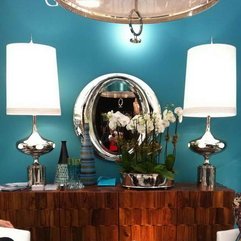 Style With Tiffany Blue Wall Paint With The Lights Beautiful Home - Karbonix