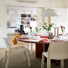 Best Inspirations : Stylish Apartment Acor In Spain Dining Room Idea - Karbonix