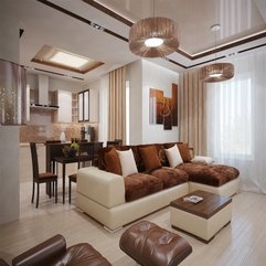 Stylish Modern Living Room Cream Sofas Chic And - Karbonix