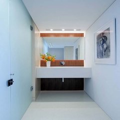 Stylish Modern Minimalist White Bathrooms Chic - Karbonix