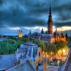 Subotica Architecture Beautiful Buildings City Colorful - Karbonix